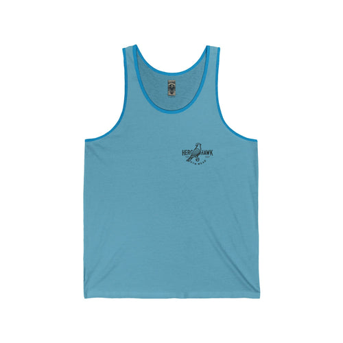 Hero Hawk Gym Wear Unisex Jersey Tank - Stylish Summer Activewear