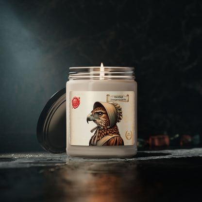 HeronHawk Scented Soy Candle - 9oz Artisan Home Fragrance for Relaxation & Decor