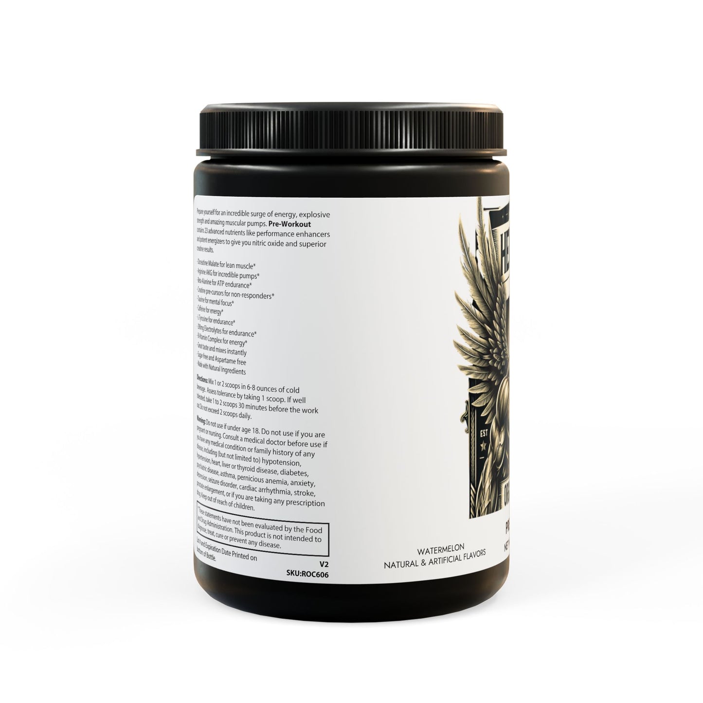 Pre-Workout Supplement, Watermelon (300g, 10.58oz)