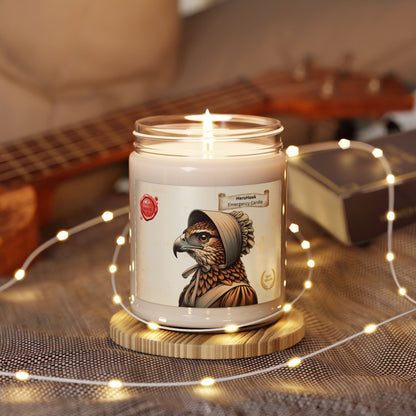 HeronHawk Scented Soy Candle - 9oz Artisan Home Fragrance for Relaxation & Decor