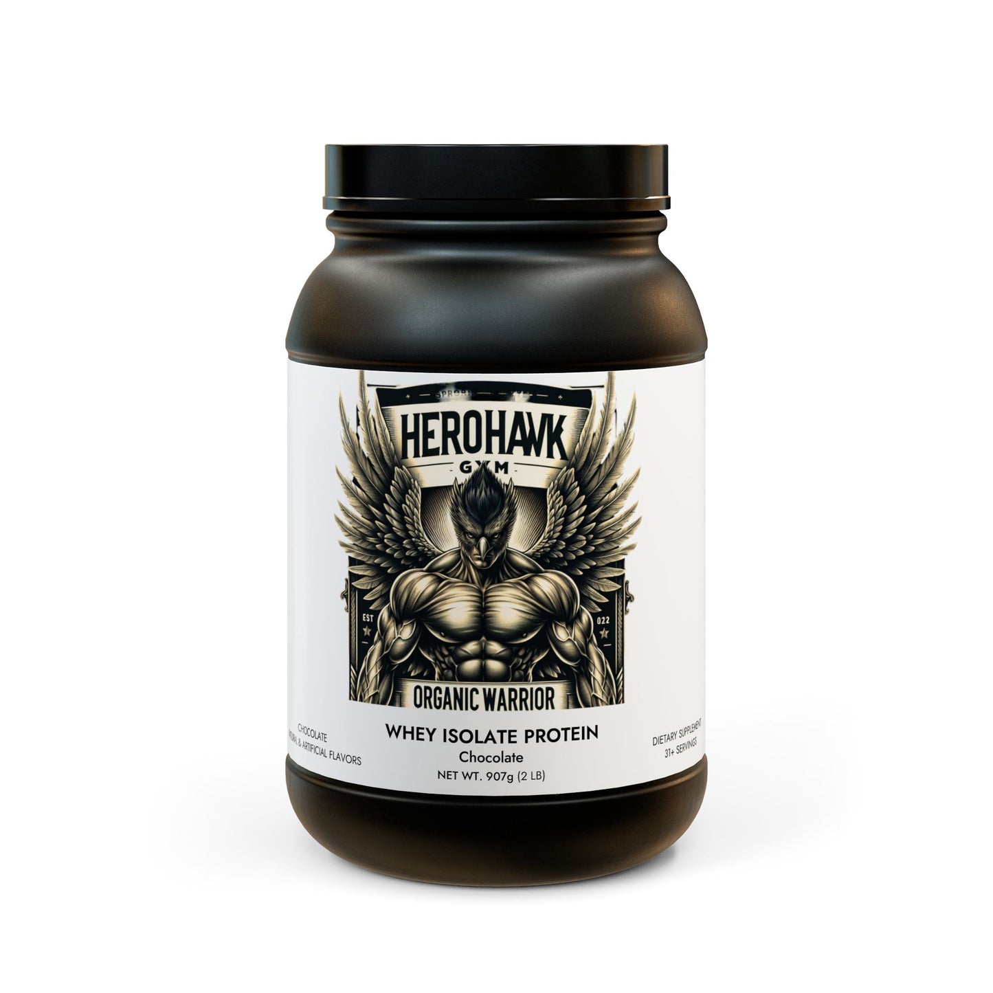Whey Isolate Protein Supplement (907g, 2lb)
