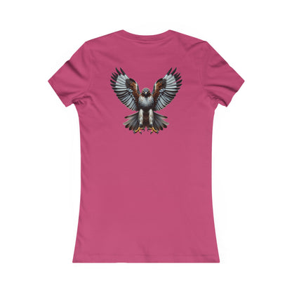 Hero Hawk Graphic Women's Tee comfortable, durable, beautiful, many colors and sizes!