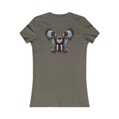 Hero Hawk Graphic Women's Tee comfortable, durable, beautiful, many colors and sizes!