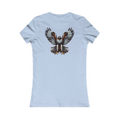 Hero Hawk Graphic Women's Tee comfortable, durable, beautiful, many colors and sizes!