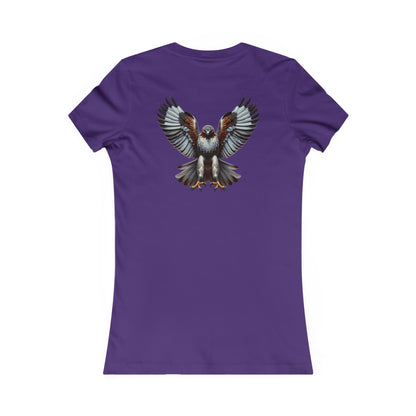 Hero Hawk Graphic Women's Tee comfortable, durable, beautiful, many colors and sizes!